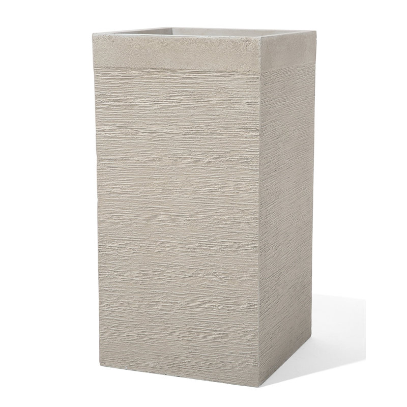 Adlai Pot Planter, Beige, 1, 77cm H x 40cm W x 40cm D
