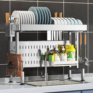 ULG Dish Drying Rack Over Sink for Kitchen