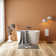 Selene 47'' x 27'' Freestanding Soaking Acrylic Bathtub with Side Drain