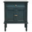 Armoire de rangement, buffet de bar avec portes et tiroirs, armoire de rangement pour salon, cuisine, vestibule, bleu marine-682608227