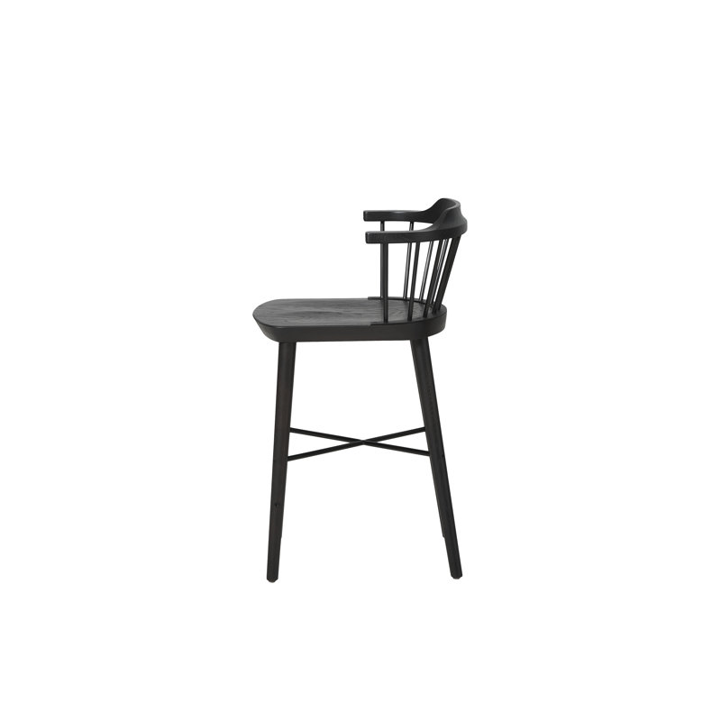 Exchange Counter Chair, Black