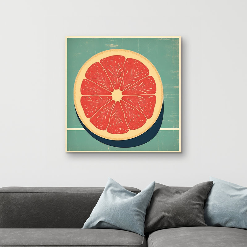 Grapefruit - 32"x32" art on canvas