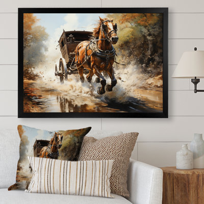 " Old Cart Cart In Motion I "