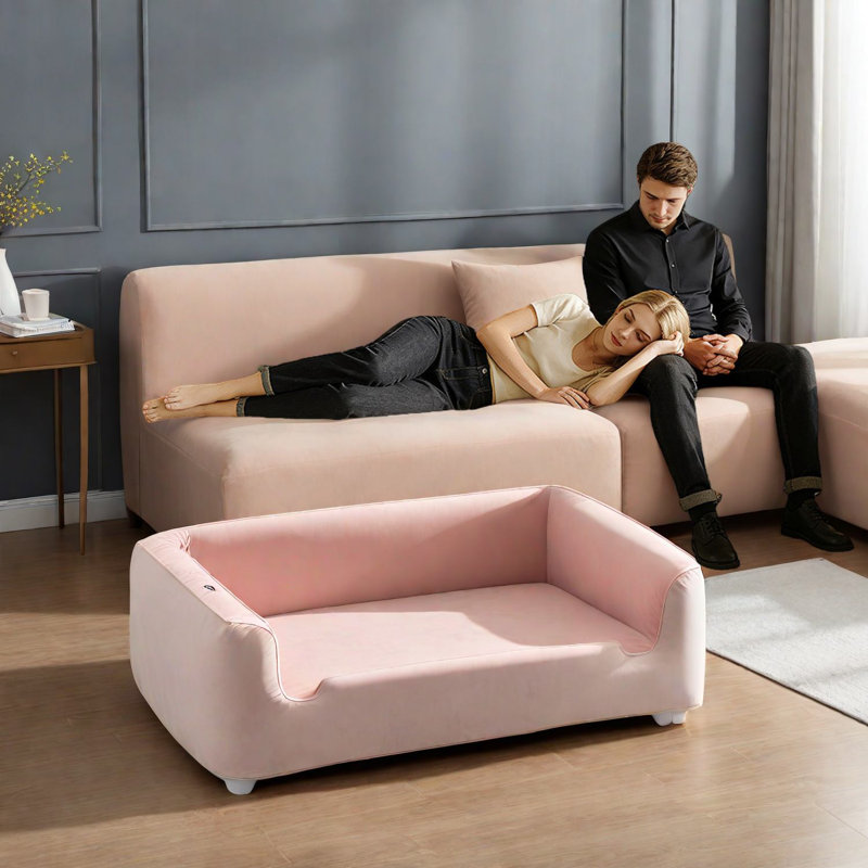 Canapés luxueux 4 places, tissu Oxford au design élégant pour la maison et le bureau