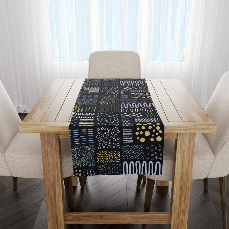 Bulverde Geometric Table Runner