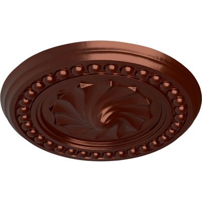 Médaillon de plafond H 15,75 po x l 15,75 po x P 2 po Foster