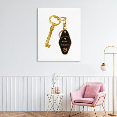 Luxury Fashion Key Canvas, design by Ziwei Li
