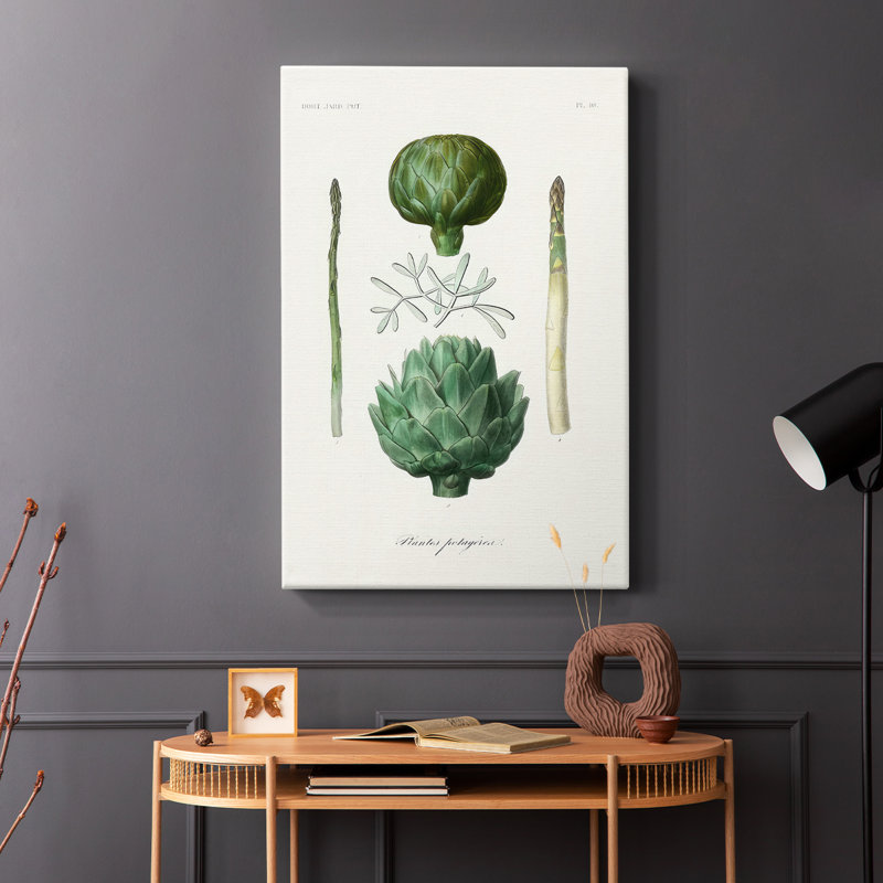 Variétés de fruits et légumes II - Cavas enveloppés de galerie, H 36 po x l 24 po