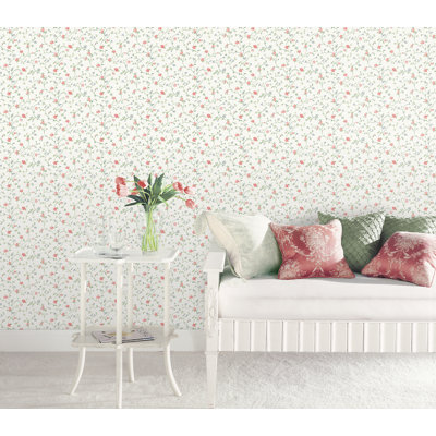 Pretty Prints Floral Trail Wallpaper Roll