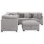 Canapé modulaire rembourré 6 pièces Blydenburgh