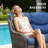 5 - Person Handwoven Wicker Patio Conversation Set With Swivel Glider Chairs, 5" Olefin Cushions-123855013-123855012