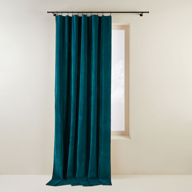 Dario Room Darkening Curtain, 140cm x 280cm, Light Green