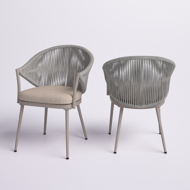 Chaise de salle à manger Audreyanna, Beige