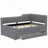 Versatile Upholstered Daybed with Trundle and Multiple Drawers for All Spaces-566625867-566625869