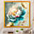 Impression dorée sur toile encadrée