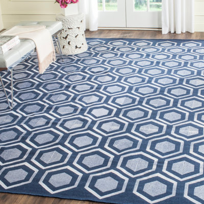 Lars Geometric Wool Hand Woven Area Rug