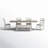 6 Person Bale Trestle Dining Table Set-124538047