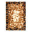 Helon Geometric Area Rug in Brown