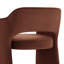 Tabouret de bar 24 po en velours 24 po entièrement assemblé avec accoudoirs (ensemble de 6)-131976313