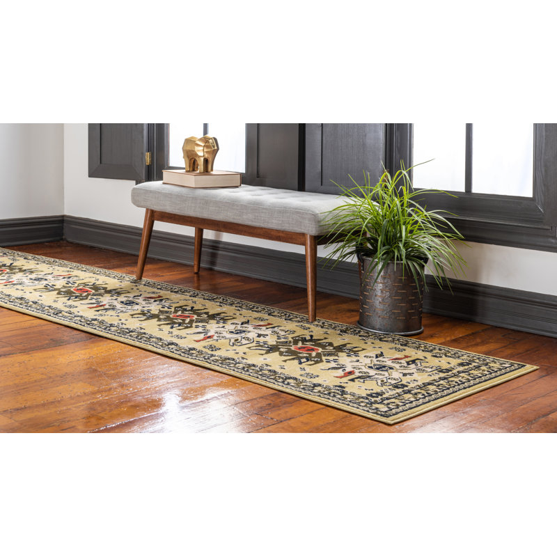 Eesi Oriental Indoor Rug, Runner 3' x 16'5"