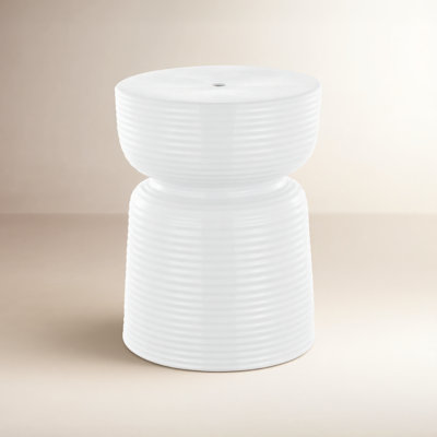 Biali Ceramic Accent Stool
