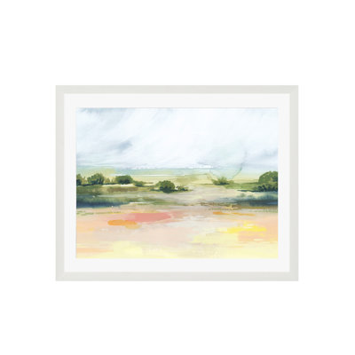 Sunlit Marsh I Painting by Grace Popp