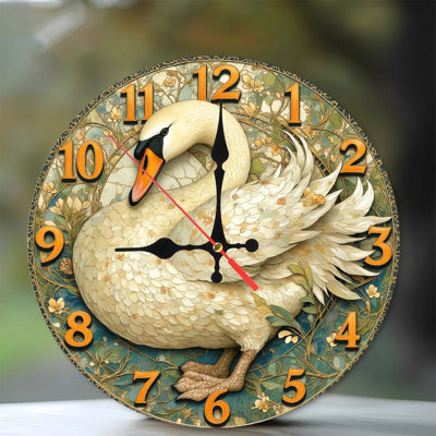 Élégant décor de cygne