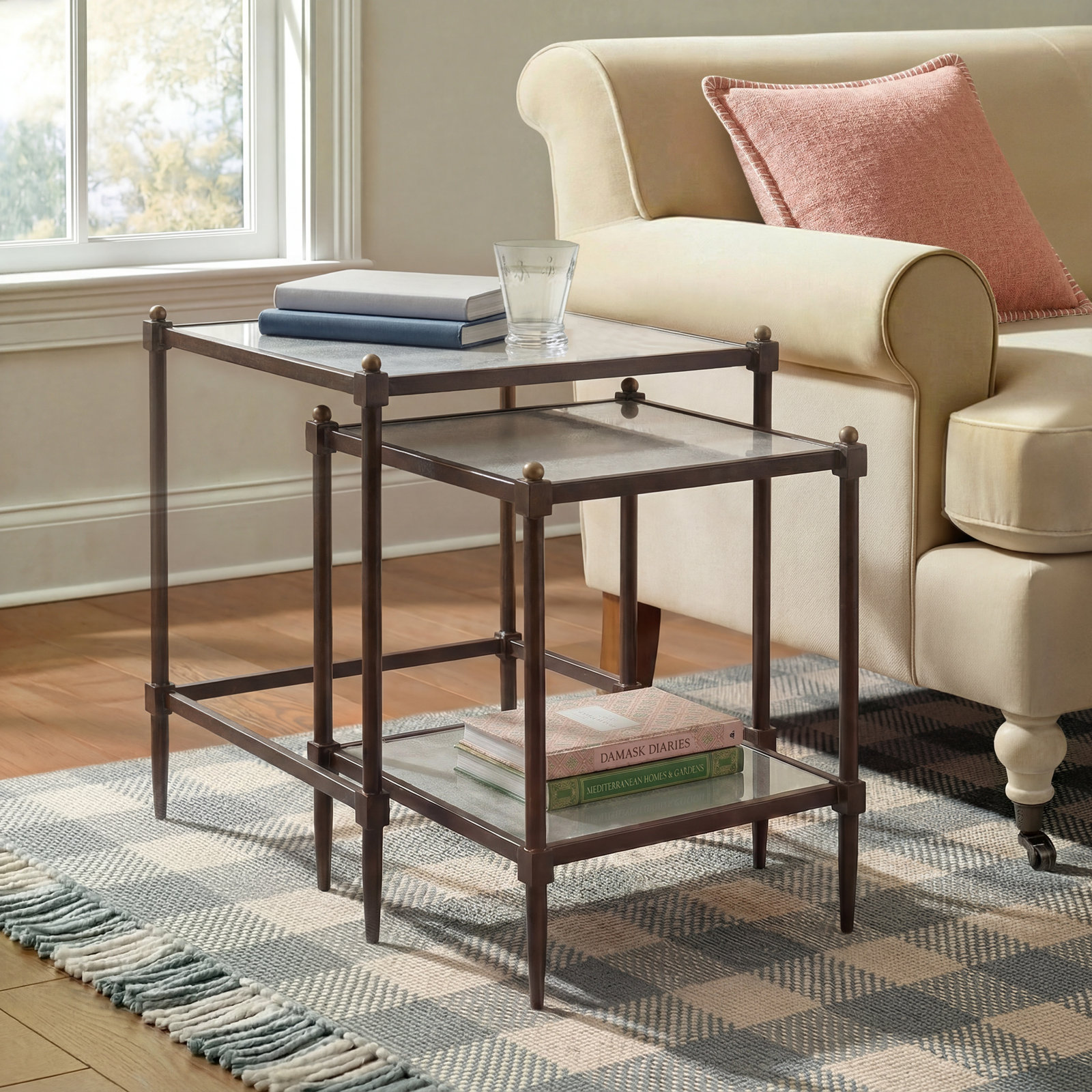 Agna 18" Nesting End Tables
