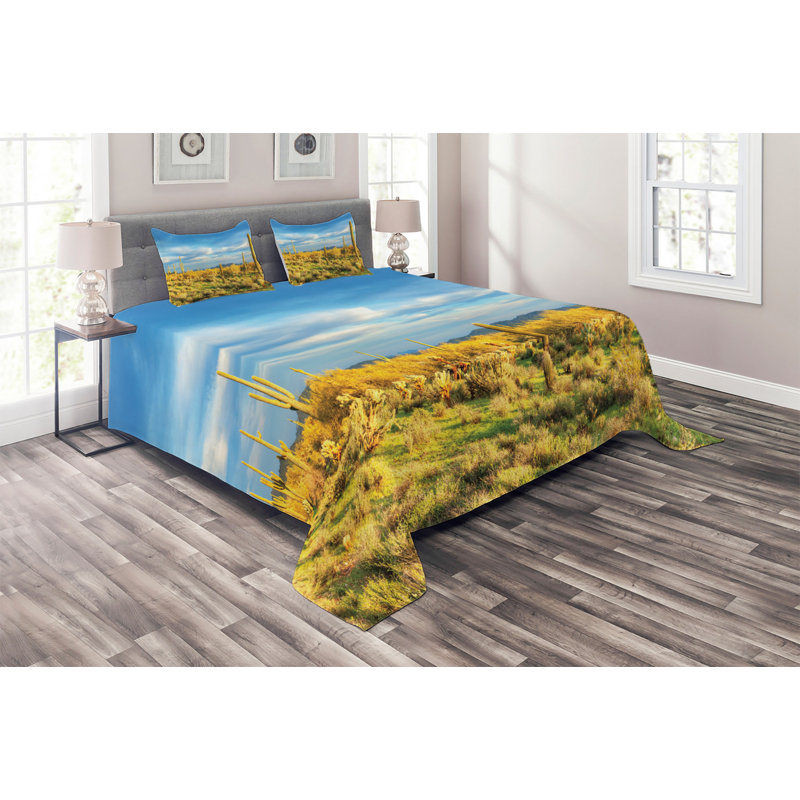 Coastal Polyester Coverlet