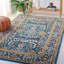 Antiquity Hand-Tufted Dark Blue Area Rug-914316686