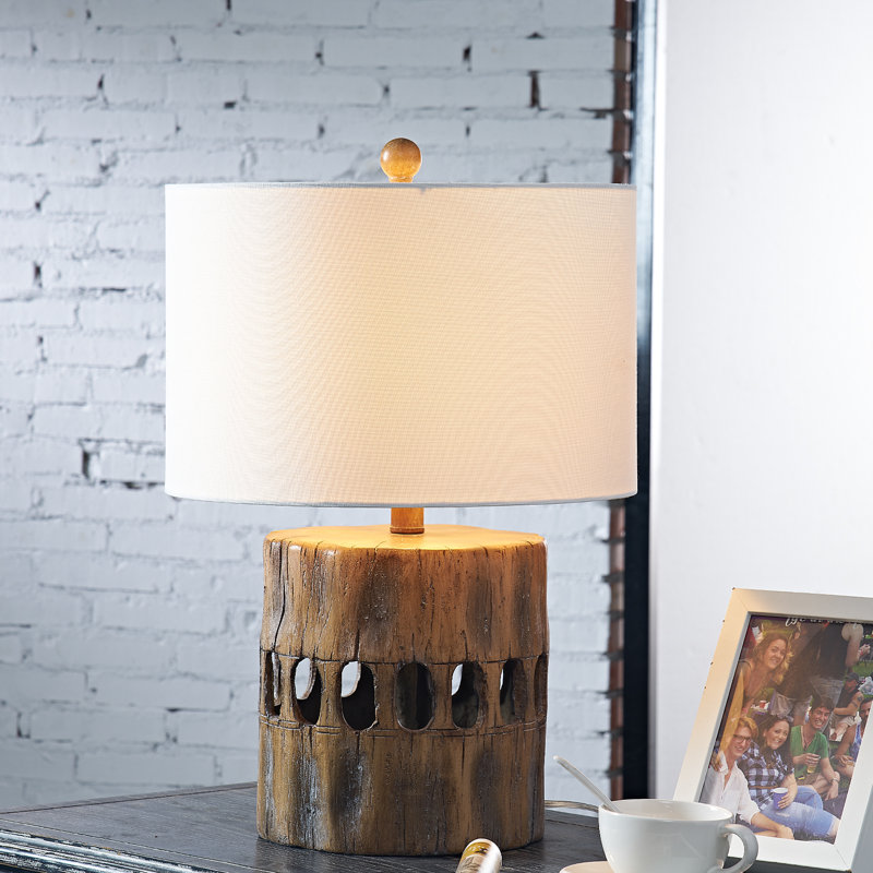 Bridget 20" Brown Polyresin Table Lamp