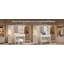 Meuble-lavabo blanc 55,1 po