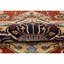 High-Quality Hand-Knotted Red And Blue Area Rug-2087346172