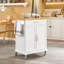 Penn Solid Wood Top Kitchen Cart