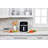 BLACK+DECKER Purify 6QT Air Fryer, Timer with Auto Shut-off and Shake Reminder, Digital LED Touchscreen and 9 Presets, 1500W, Dishwasher Safe Parts