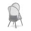 Chaise d'extérieur pliable avec abat-jour en filet-1974904261-1974904314