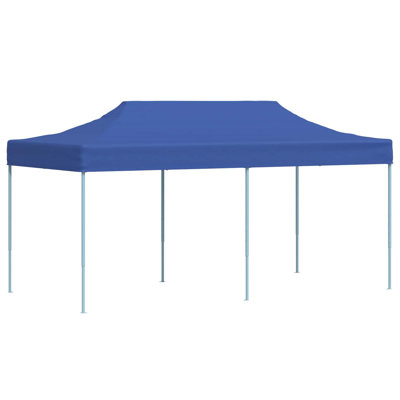Vidaxl Foldable Tent Pop-Up With 4 Side Walls Outdoor Party Tent Garden Gazebo