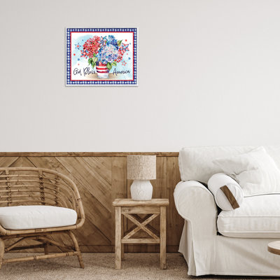 «God Bless America Bouquet», estampe numérique, conception par Nicole DeCamp