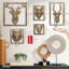 Décoration murale têtes d'animaux