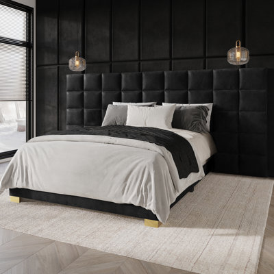 Lit tapissier standard Caryll