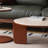 Elevating Center Table Low Table 100% Solid Oak Wood Top Plate Desk Coffee Table Width 100 X Depth 60 X Height 45 Cm Study Desk Work From Home Easy To Assemble Walnut Color Wood With Storage Shelf(Only Including Coffee Table)