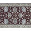 Hand-Knotted High-Quality Red and Ivory Area Rug