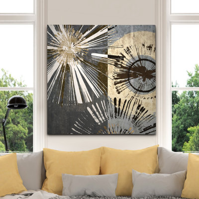 « out burst tiles i », peinture