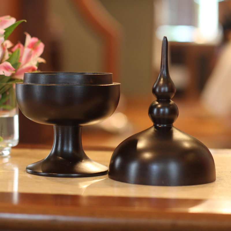 Handmade Wood Jar
