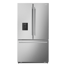 Cosmo 22.4 cu. ft. 3-Door French Door Refrigerator with Water Dispenser and Automatic Ice Maker in Stainless Steel, Counter Depth