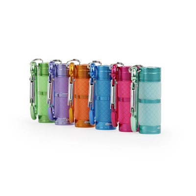 LUXPRO LP139 Glow-In-The-Dark LED Keychain Flashlight