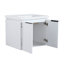 Base de meuble-lavabo simple mural 47,8 po seulement
