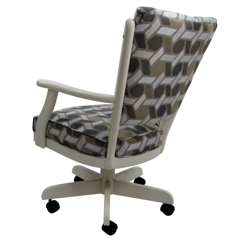 Fauteuil rembourré blanc antique Eowyn