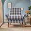 Fauteuil d'appoint rembourré avec pieds-2018883695