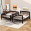 Lit superposé double en bois avec rangement-776046805
